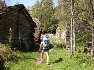 Santanel (Punta) da Outre l'Eve, anello per i Valloni della Legna e di  Vercoche - Escursionismo