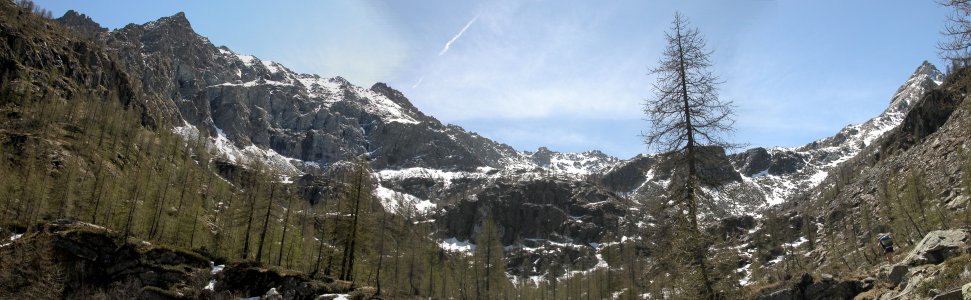 Santanel (Punta) da Outre l'Eve, anello per i Valloni della Legna e di  Vercoche - Escursionismo